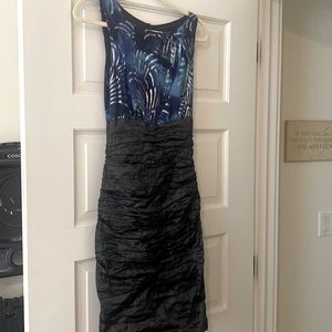Nicole Miller Cocktail dress Black with starbursts